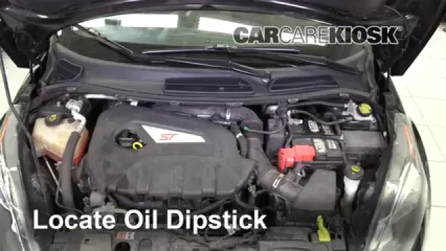 2016 Ford Fiesta ST 1.6L 4 Cyl. Turbo Oil Check Oil Level